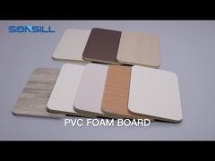 1220x2440mm PVC Foam Boards 12mm - 18mm Colorful Wall Panel