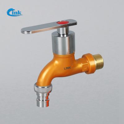 China LK-1-003-1 ( 20mm ) 5 color Factory Supply high quality brass plastic water hose cock ppr faucet water bib tap for sale