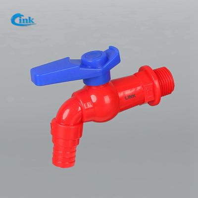 Κίνα LK-1-004-1 ( 20mm ) 5 color Factory Supply high quality plastic water hose cock pp PVC faucet water bib tap προς πώληση