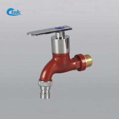 China LK-1-003-4 ( 20mm ) 5 color Factory Supply high quality brass plastic water hose cock ppr faucet water bib tap for sale