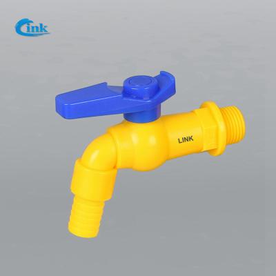 Κίνα LK-1-004-2 ( 20mm ) 5 color Factory Supply high quality plastic water hose cock pp PVC faucet water bib tap προς πώληση