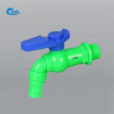 Κίνα LK-1-004-3 ( 20mm ) 5 color Factory Supply high quality plastic water hose cock pp PVC faucet water bib tap προς πώληση