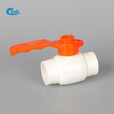 China LK-2-011 ( 20mm ) plastic ppr iron handle PP-R ball ppr valve for water and plumbing for sale