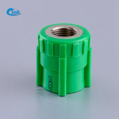 China LK-3-016 ( 1/2* 20 mm ) low price factory supply high quality ppr brass pipe fittings PP-R brass female socket fitting for sale