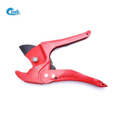 China LK-PC-863 ( 42MM ) good price high quality plastic pipe cutting tools ppr pe pert pipe cutter scissors red color for sale