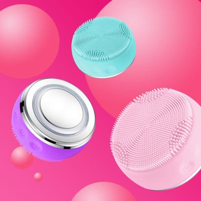 China Mini Skin Care Face Ultrasonic Electric Deep Brush Pore Blood Vessels Removal Cleansing Device for sale