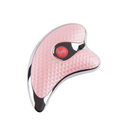 China Peel Tighten Beauty Personal Care Machine Dolphin Massager Microcurrent Massager Vibrating Facial Lifting Massage Scraping Tool Gua Sha for sale