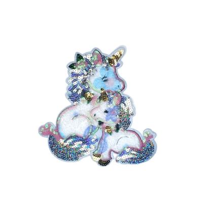 China Glitter China In The Manufacture Of Patch Glitter Patches Flash Effect Support Customization Iron On Patches for sale