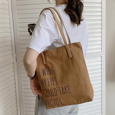 China Printing Ladies Fashion Shopping Bags With Logos Custom Tote Bag Women Handbag Zipper Bags for sale