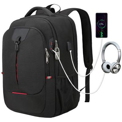 China Waterproof multifunction computer bag breathable 17.3 INCH laptop bagpack USB backpack manufacturers for sale