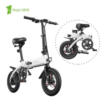 China Aluminum alloy 14 inch folding bike China factory 36v 250w electric city electric bike folding e bike for daily use for sale