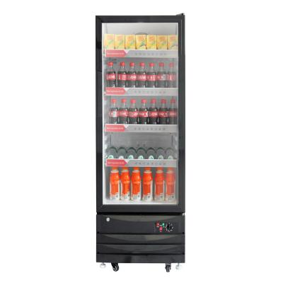 China 199L COMPRESSOR Vertical Showcase Cooler For Drinks Or Cold Beverage for sale