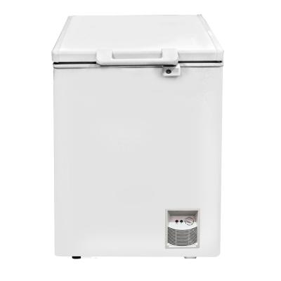 China 105L Hotel Single Door Drink Drinks Ice Cream Cooler Refrigerator Household Commercial Chest Freezer for sale