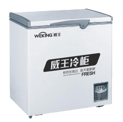 China COMPRESSOR 105L Single Door Drink Drinks Cooler Household Ice Cream Refrigerator Commercial Chest Freezer for sale