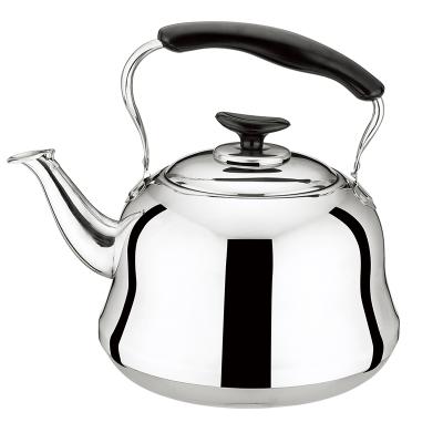 China Sustainable Non-Electric Tea Paint Stainless Steel Tea Kettles Stainless Steel Induction Top Gas Stove Whistling Kettle for sale