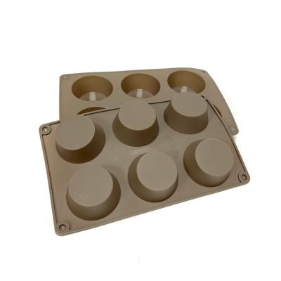 China Sustainable Epoxy Silicon Rubber Making Ice Molds Hot Bomb Resin Bombs 6 Hole Silicone Mold Set For Chocolate for sale