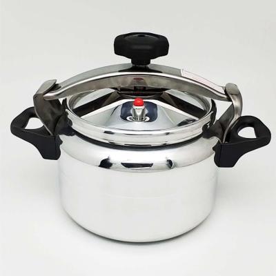 China France Style Stainless Steel 3-50 Liter Sustainable Induction Bottom Commercial Pressure Cooker for sale