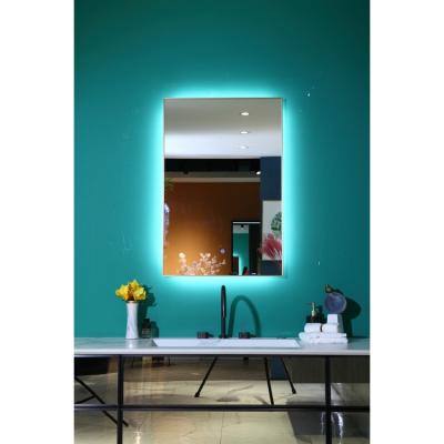 China Luminous factory directly sell the European style bathroom backlit light illuminated mirror for sale