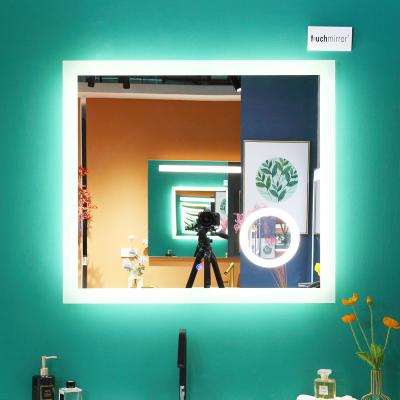 China Foshan Luminous Factory ETL Certified USA Market Vanity LED Mirror With Light Bathroom Illuminated Backlit Mirror for sale