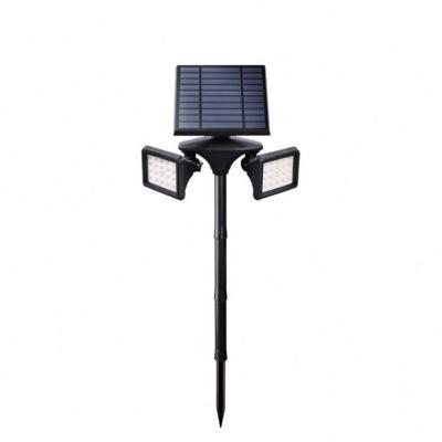 China LANDSCAPE 2022 Spot Lights Waterproof IP65 Outdoor 2 in 1 Walkway LED Spike Solar Garden Lawn Spotlights for sale