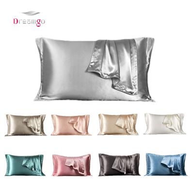 China Dreamgo 6A Enevelope 100% Pure Non-Toxic Silk Pillow Case Set 16 Momme Blackberry Pillowcase Non-Toxic Silk Pillow Case Set for sale