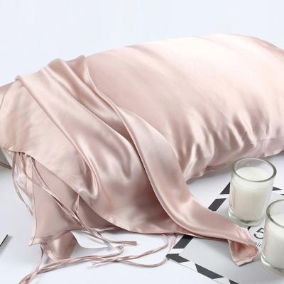 China Wholesale Anti-Static Pure Color Mulberry Silk 52*74CM 100% Pure Pure Silk Pillow Case for sale