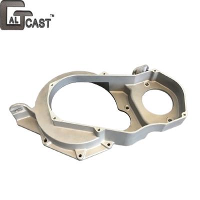 China Auto Parts High Quality Aluminum Alloy Castings Silver Sand Blasting Auto Accessories for sale