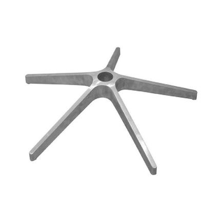 China Logic Design of Products Stabilized Aluminum Die Casting Office Chair Base Spare Parts for sale