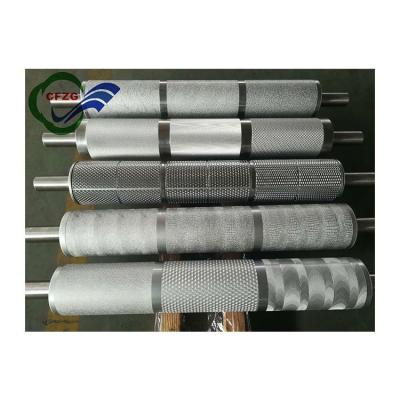 China Factory China Supplier Stainless Steel Industrial Embossing Roller for sale