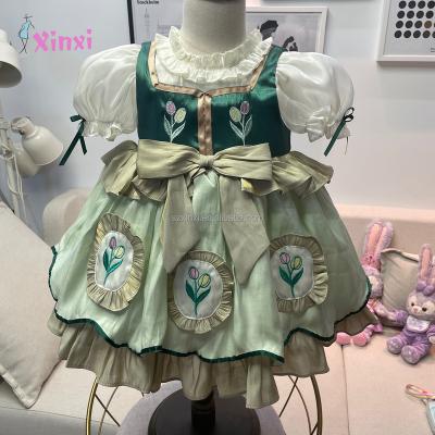 China Handmade Amine Cute Lolita Girl's Party Costume Dress Kids Tutu Dresses High Quality Comfortable for sale