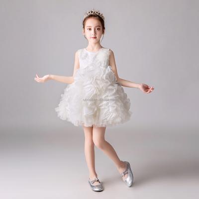 China New Breathable Fashionable Bud Tutu Dress Custom Fancy Embroidery Girl Bridesmaids Wedding Design Dresses for sale