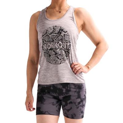 China Logo Polyester Sleeveless Water Printer Customized Breathable Invest Sports Women Beach Tops for sale