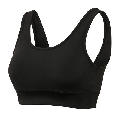 China European American Border Stain Solid Color Naked Yoga Seamless Breathable Bra for sale