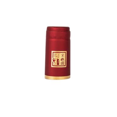 China Pilfer Proof Manufacturers Supply Practical PVC Wine Cap Cap For Red Wine Bottle for sale