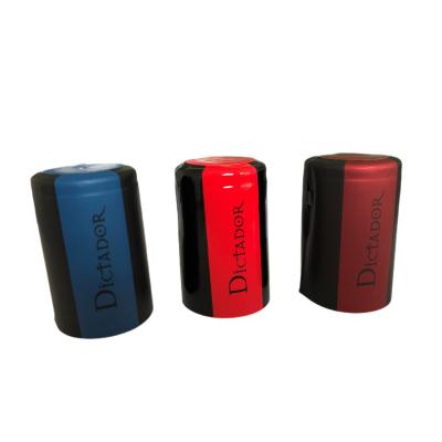 China Pilfer-proof Hot Sales Pilfer-Proof New Label Shrink Cap Colorful Wine Bottle Caps for sale