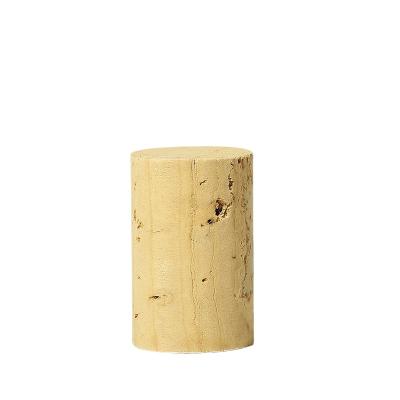 China No Spill Customized Cork Stopper Wooden Cork Natural T Cork For Spirits Wine Bottle for sale