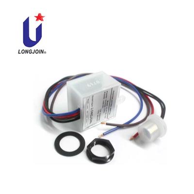 China PC 12V DC 3 Wire-in Photocell Light Control for sale