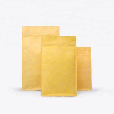 China Moisture Proof Stand Up Ziplock Paper Bag Colorful Kraft Paper Food For Tea, Flower Tea, Snacks for sale