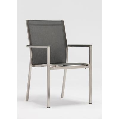 China Waterproof modern style luxury outdoor furniture stainless steel portable chair for sale for sale