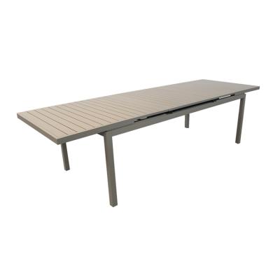 China Fashion modern design waterproof wholesale cheap aluminum extension table for outdoor for sale