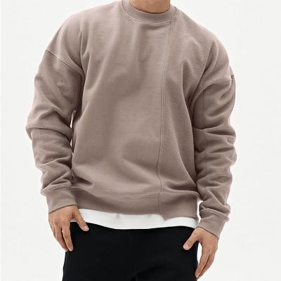 China Newest Designer Mens Oversized Pullover Casual Heavyweight Crewneck Casual Sweatshirt Breathable Cotton Hoodies for sale