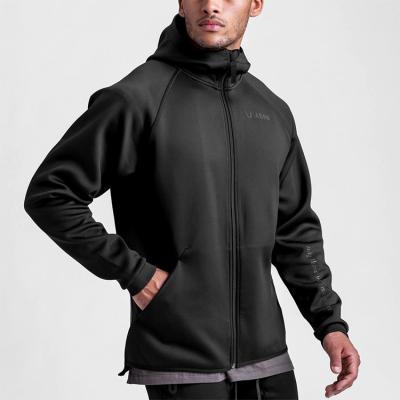 China Wholesale High Quality Fashion Anti Shrink Winter Jackets Men Plus Full Size Zipper Hoodie Logo Plain Cotton Sweatshirt Custom Made for sale