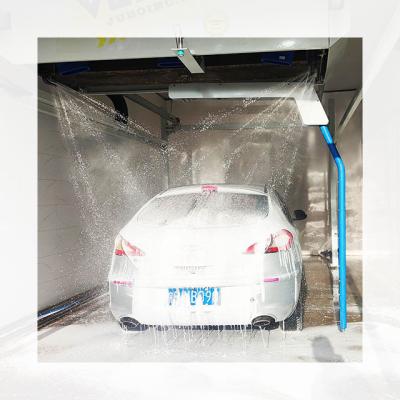 China Touchless Touchfree car wash machine for vehicles washing in-bay spotless and rinsing by chemicals without brushes JUBO for sale