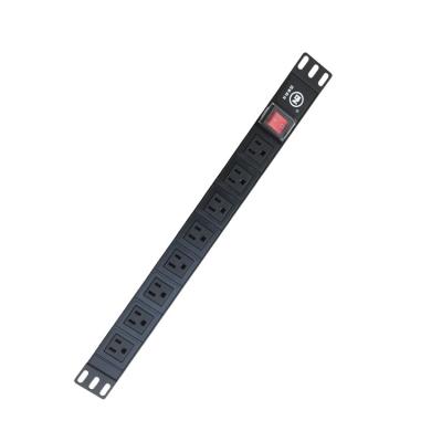 China Phosphor cooper+Aluminium alloy shell premium USA 19u DC PDU double switch rack PDU power distribution unit for sale