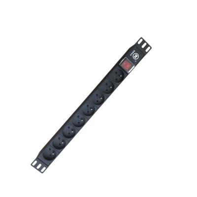 China Durable Security BILLION 19 Way 8 Inch 6 Way Rack Mount PDU Switch Power Distribution Unit PDU for sale