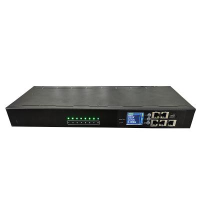 China BILLION 19inch 1U Cabinet Data Center/Server PDU 8ways Chinese/C13/C19/USA/UK Socket NPDU Rack Mount Intelligent Remote Monitoring PDU for sale