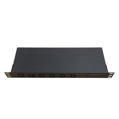 China Voltage Display Rack-Mount Delay PDU 19 Inch 16A C13 PDU Sheet Metal Case PDU For IDC Data Computer Room for sale