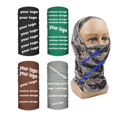 China Sunscreen Custom Design Fashionable Digital Printing Neck Cuff And Neck Mask Outdoor Recycling Multifunctional Magic Headband And Magic Scarf for sale