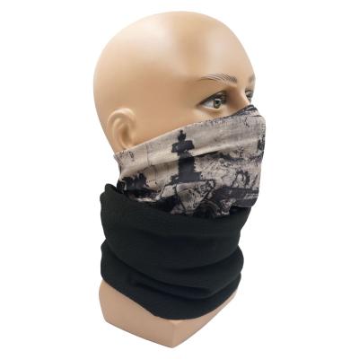 China Winter Fleece Neck Cuff Tube Scarf Cold Weather Face Cover Mask Windproof Polishes For Hiking for sale