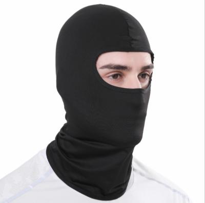 China Head Magic Hole Bandana One Face Motorcycle Scarf Silk Balaclava Face Warmer Outdoor Windproof Neck Windproof for sale